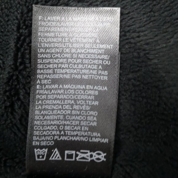 The North Face Ladies Size XS Black Faux Fur Lined Jacket with Hood - Picture 9 of 14